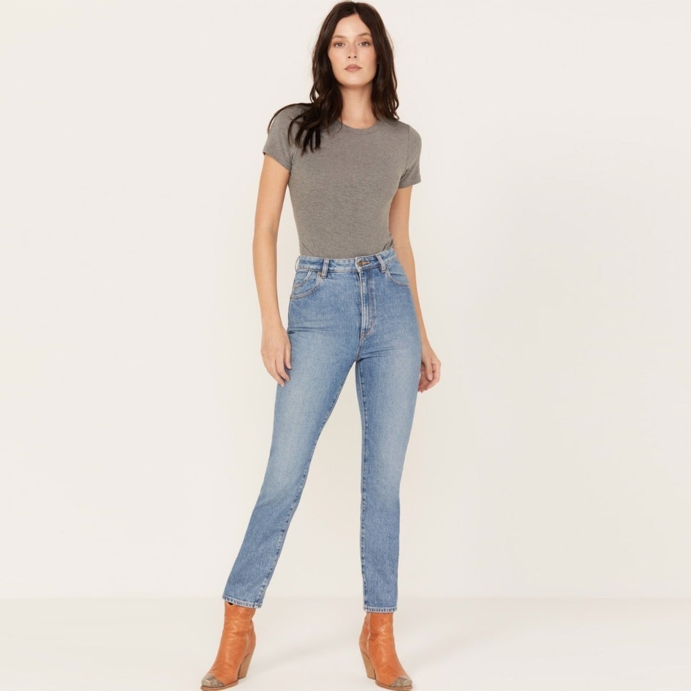 ROLLA'S - Dusters High Rise Straight Jeans - Medium Wash
